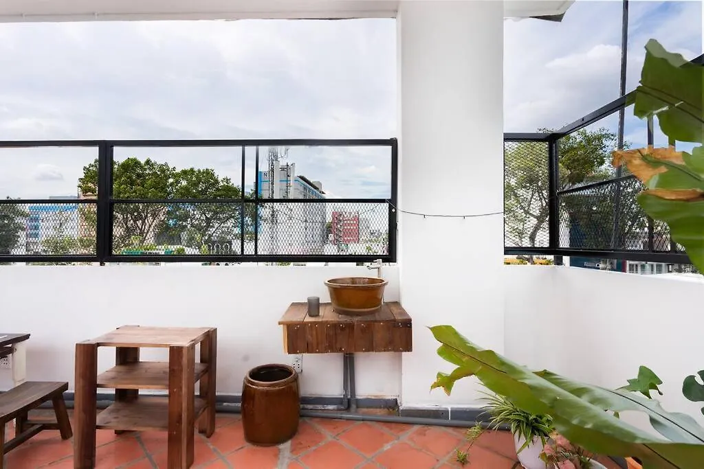 Apartment Chilling Rooftop Flat At District 1 Ho Chi Minh City Vietnam